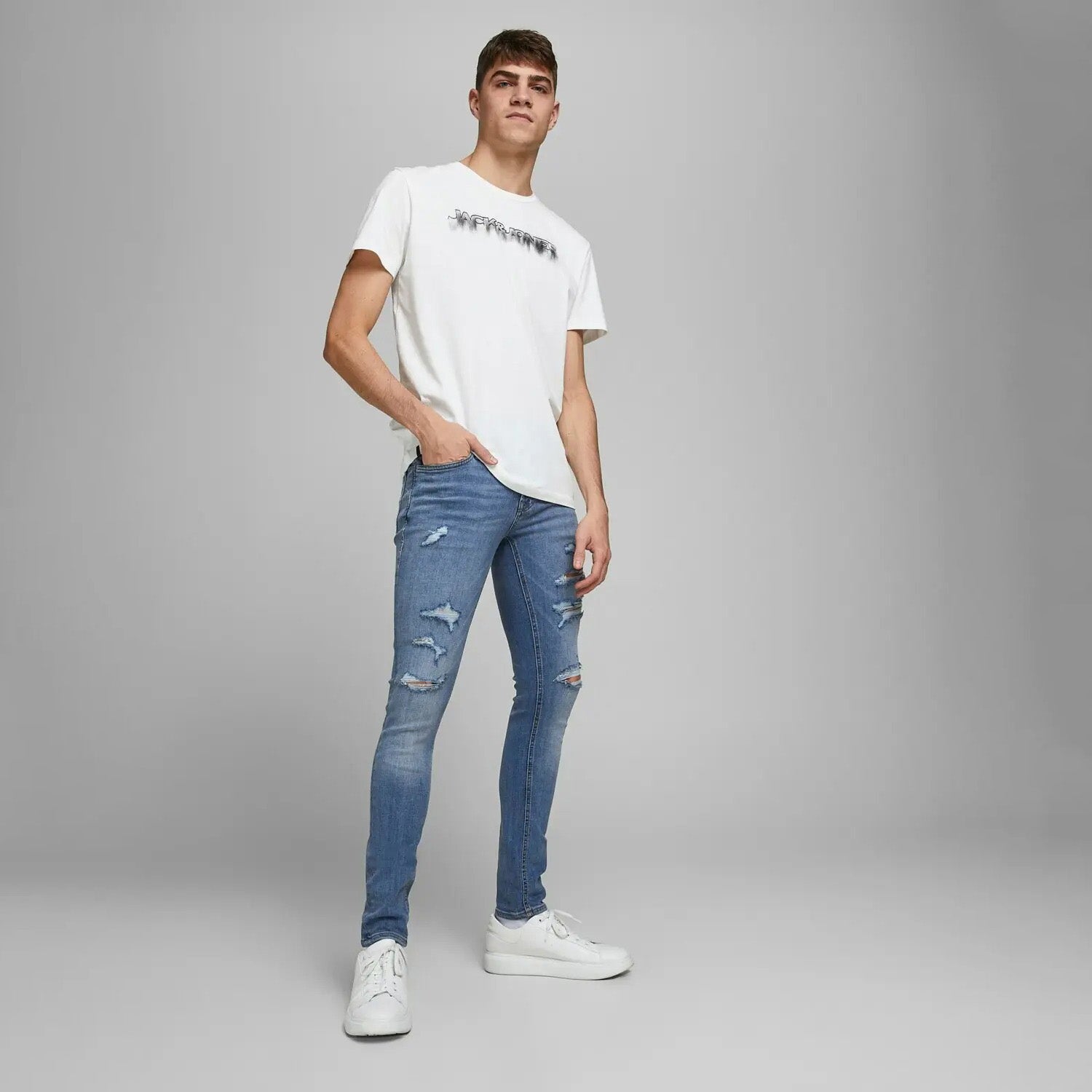 Jack & Jones Glenn Original Blue Denim Jeans