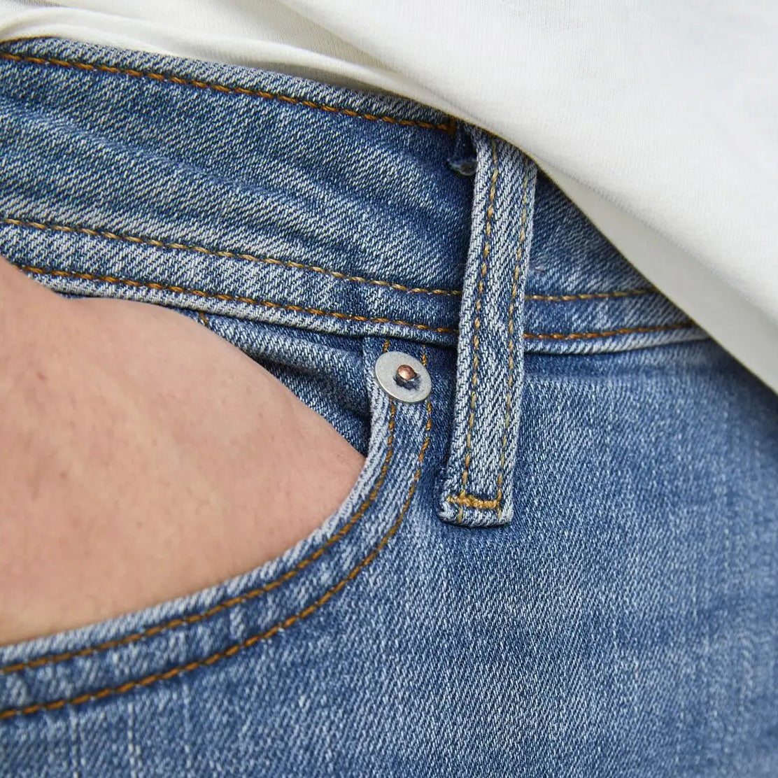 Jack & Jones Glenn Original Blue Denim Jeans