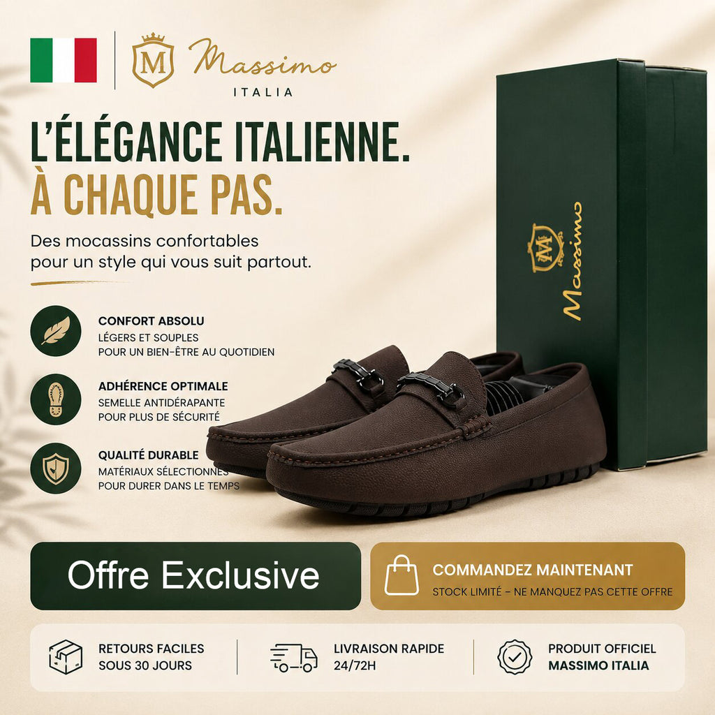 Massimo Mocassins Driving Loafers
